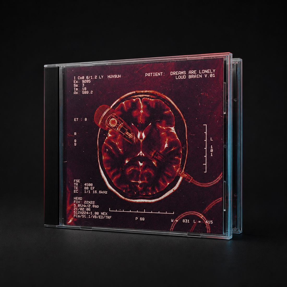 LOUD BRAIN product mockup